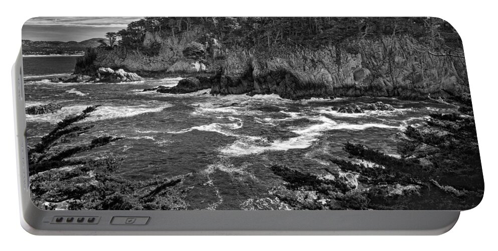 Point Lobo Portable Battery Charger featuring the photograph Point Lobo by Ron White