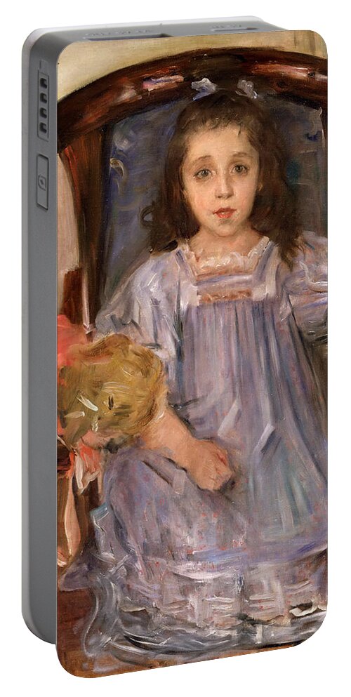 Lovis Corinth Portable Battery Charger featuring the painting Portrait of Sophie Cassirer by Lovis Corinth
