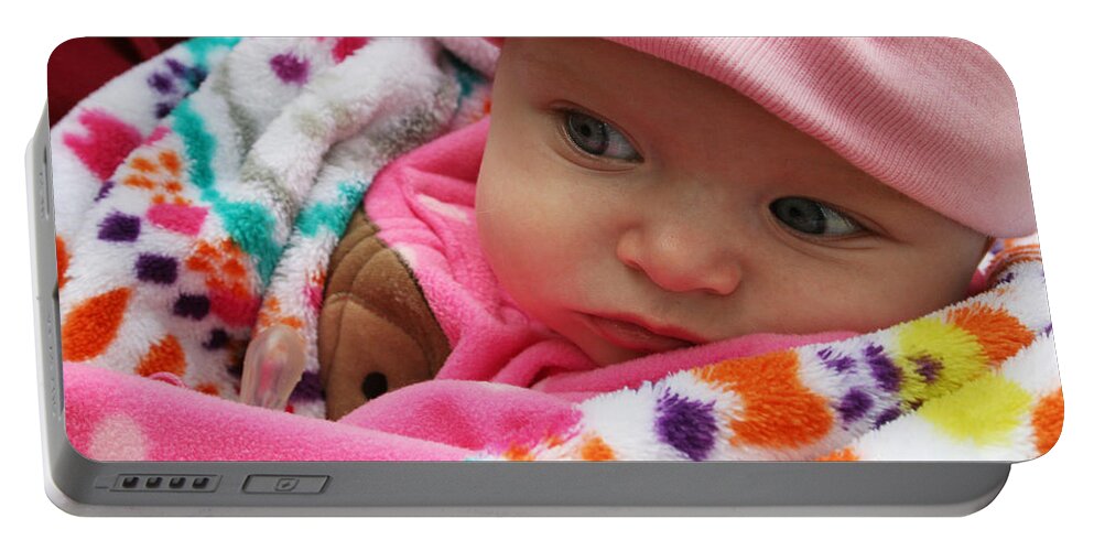 Jamie Lynn Gabrich Portable Battery Charger featuring the photograph Presious Baby by JamieLynn Warber