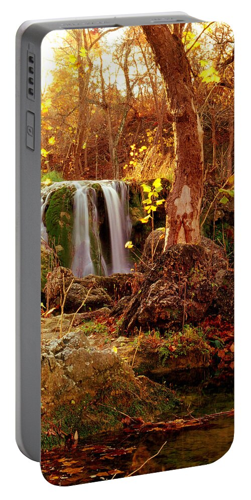 Oklahoma Portable Battery Charger featuring the photograph Price Falls 2 of 5 by Jason Politte