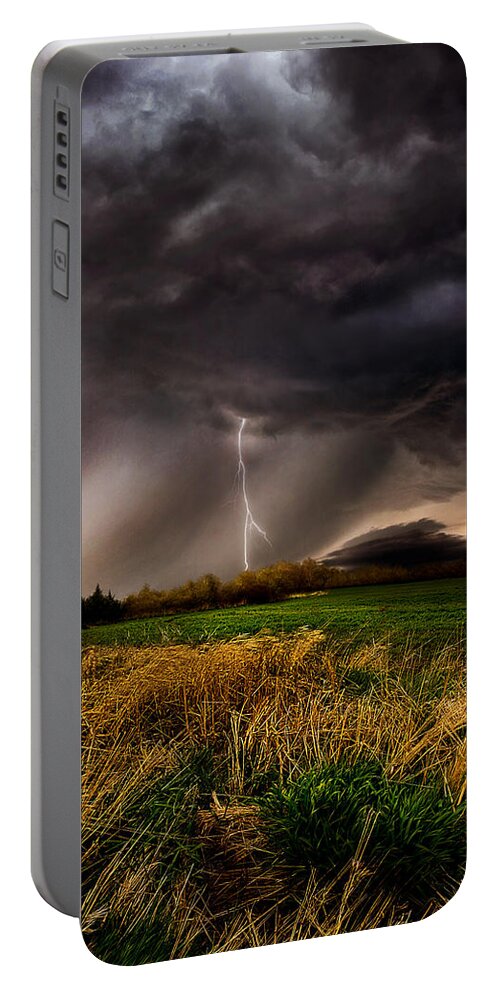 Storm Portable Battery Charger featuring the photograph Profound by Phil Koch