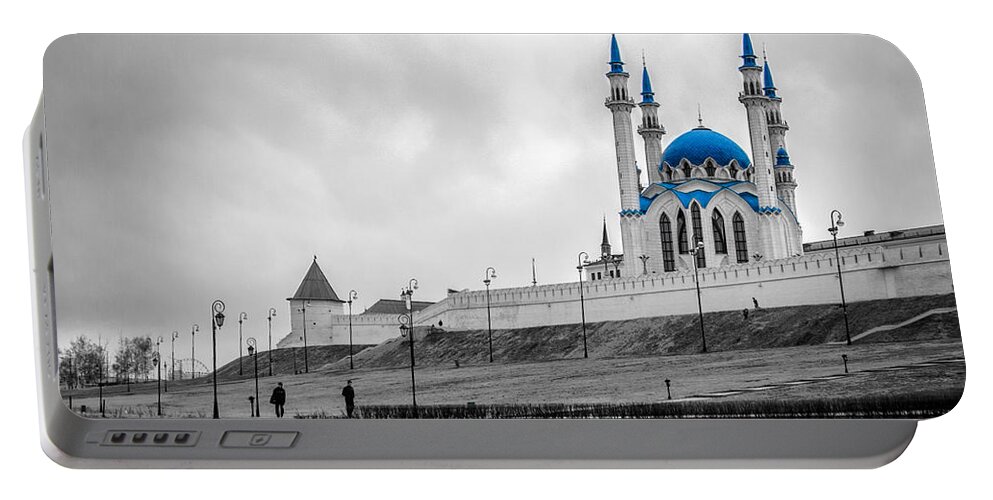 Islam Portable Battery Charger featuring the photograph Qolsharif mosque by Alexey Stiop