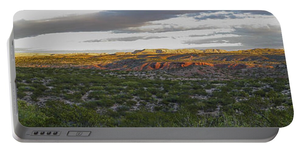 New Mexico Portable Battery Charger featuring the photograph Quebradas Back conutry by Steven Ralser