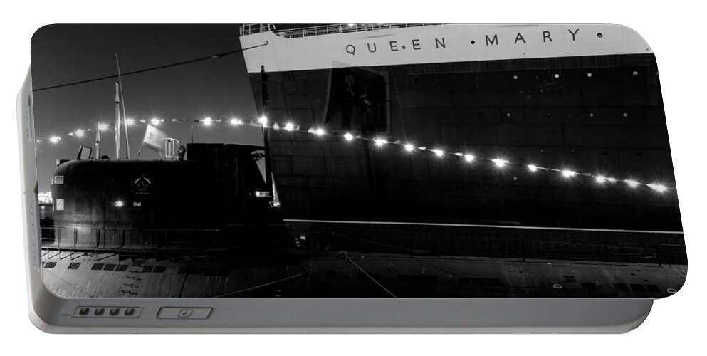 Big Portable Battery Charger featuring the photograph Queen Mary And Scorpion by Heidi Smith