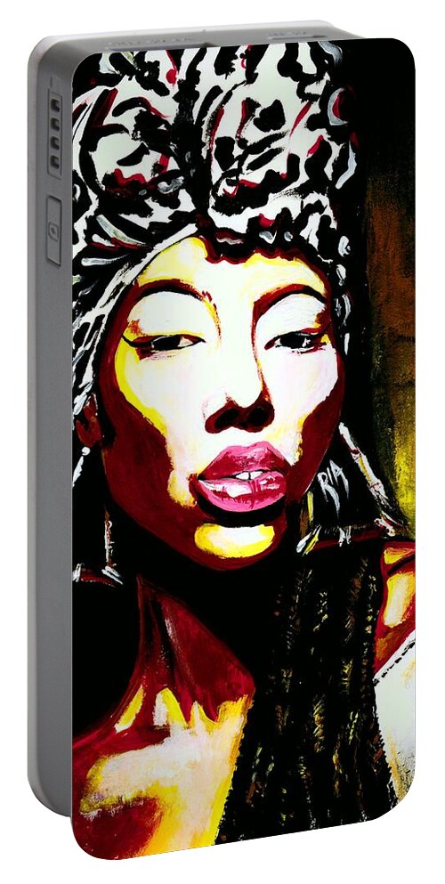 Queen Portable Battery Charger featuring the photograph Queen Of Kings by Artist RiA
