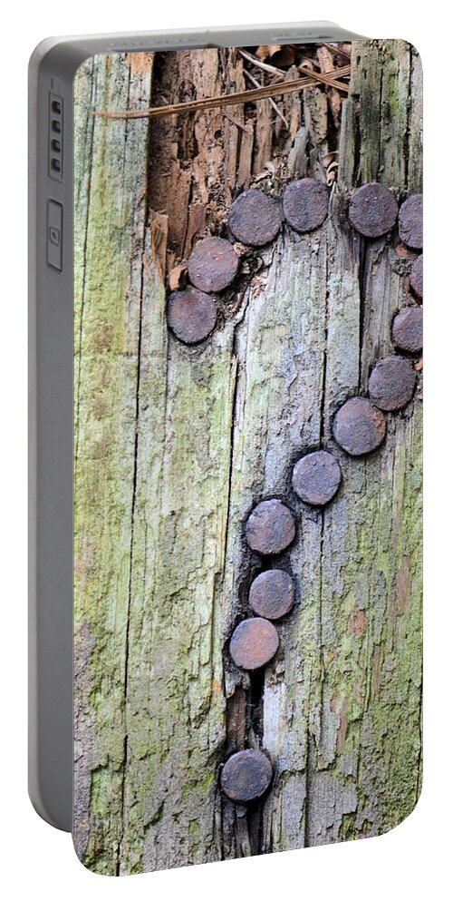 Questions Portable Battery Charger featuring the photograph Questions by Maria Urso