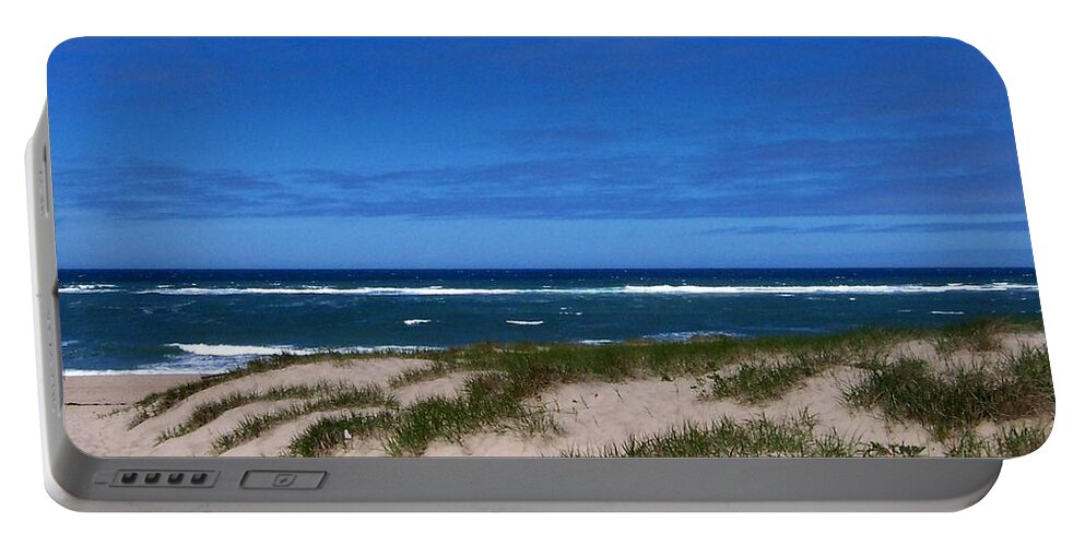 Provincetown Portable Battery Charger featuring the photograph Race Point Beach by Catherine Gagne