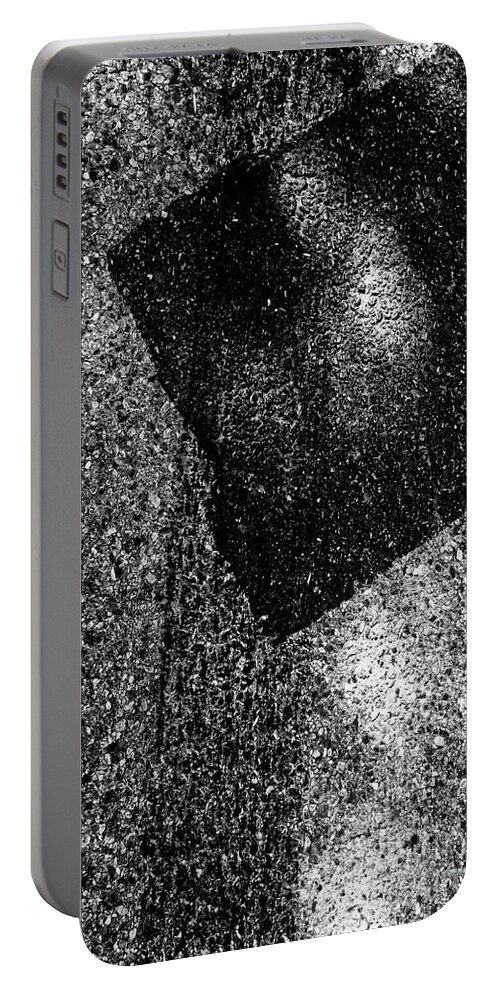 Abstract Portable Battery Charger featuring the photograph Recieving by Fei A