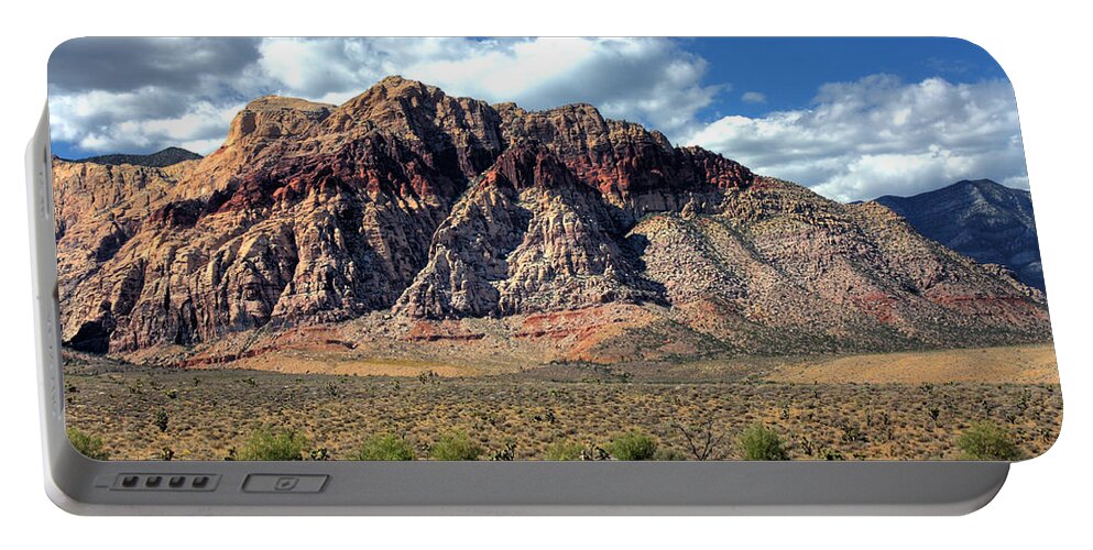 Rock Portable Battery Charger featuring the photograph Red Rock by Andrea Platt