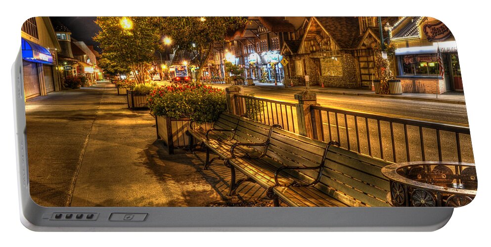 Gatlinburg Portable Battery Charger featuring the photograph Rest Stop by Greg and Chrystal Mimbs