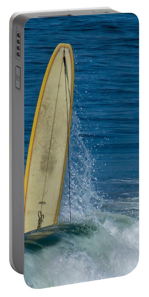 Surfing Portable Battery Charger featuring the photograph RIP by Ernest Echols