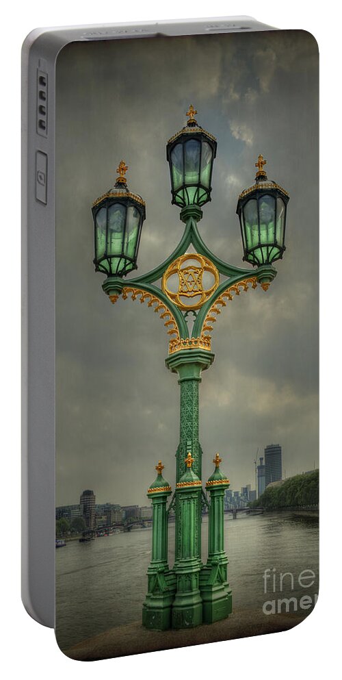 London Portable Battery Charger featuring the photograph Rise Above City by Evelina Kremsdorf