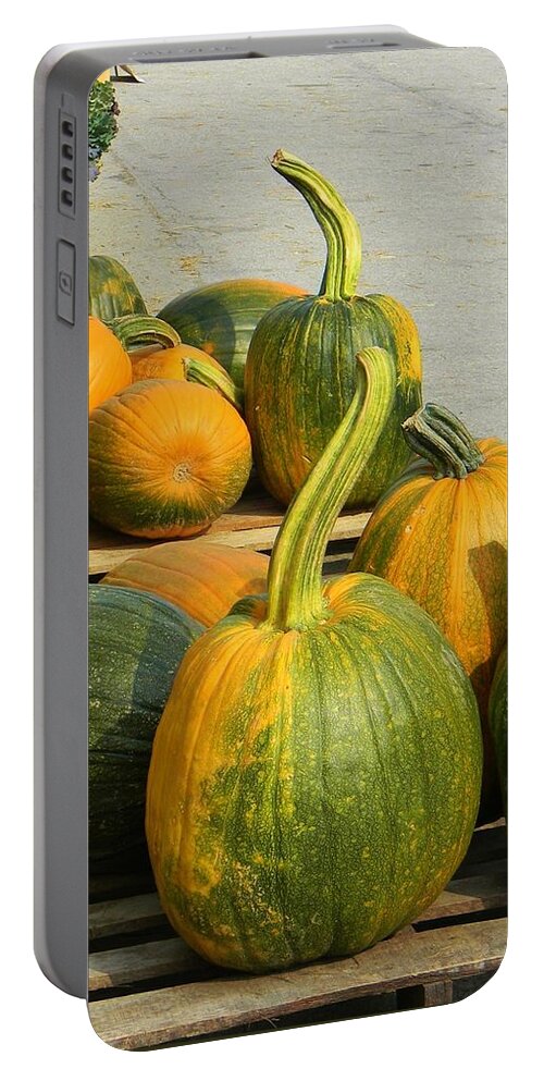 Roadside Market Portable Battery Charger featuring the photograph Roadside Market by Jean Goodwin Brooks