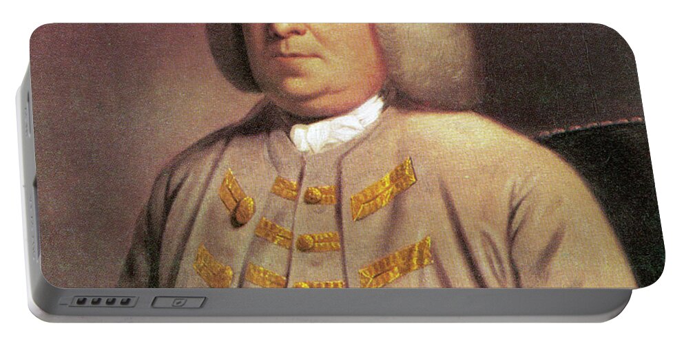 1760 Portable Battery Charger featuring the painting Robert Dinwiddie (1693-1770) by Granger