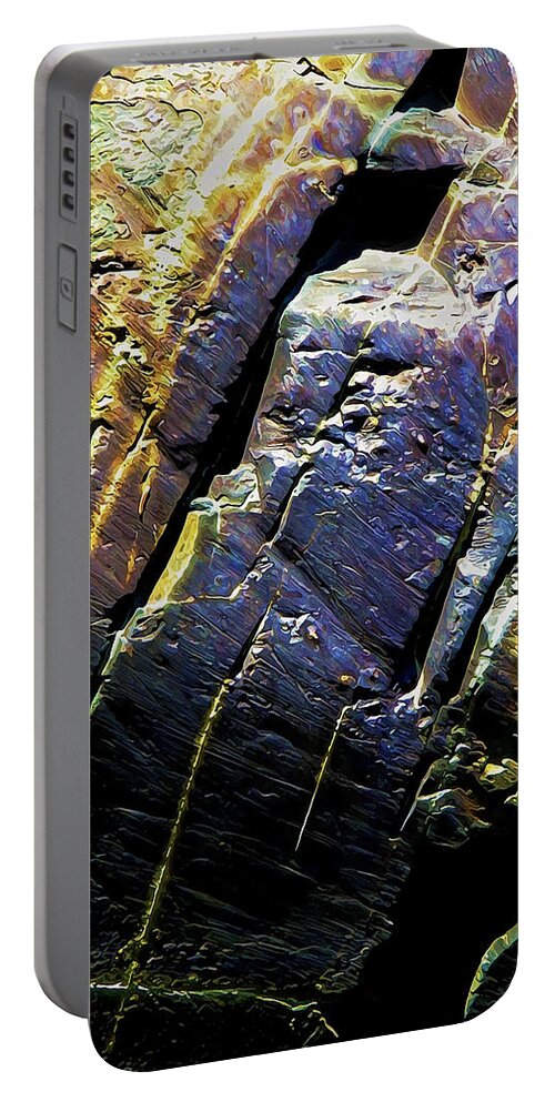 Nature Portable Battery Charger featuring the photograph Rock Art 9 by ABeautifulSky Photography by Bill Caldwell