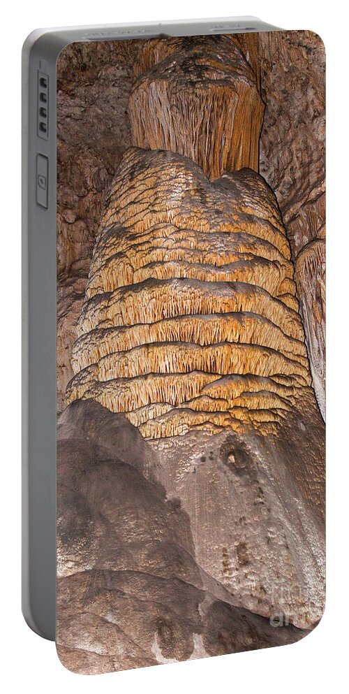 Carlsbad Portable Battery Charger featuring the photograph Rock of Ages Carlsbad Caverns National Park by Fred Stearns
