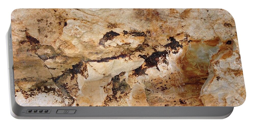Rock Portable Battery Charger featuring the photograph Rockscape 3 by Linda Bailey