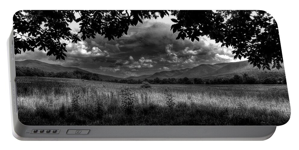 Cades Cove Portable Battery Charger featuring the photograph Rolling In by Michael Eingle