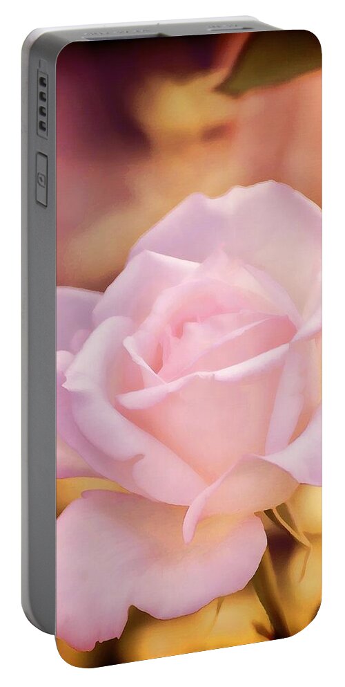 Floral Portable Battery Charger featuring the photograph Rose 252 by Pamela Cooper