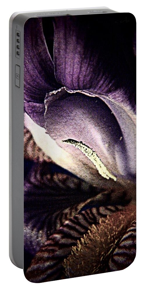Nature Portable Battery Charger featuring the photograph Royal Purple by Chris Berry