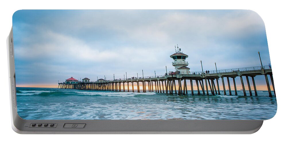 California Portable Battery Charger featuring the photograph Rushing Sunset by Andrew Slater