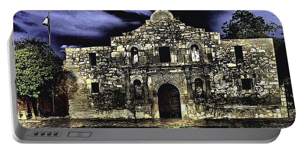 Landscape Portable Battery Charger featuring the photograph San Antonio E by Ken Frischkorn