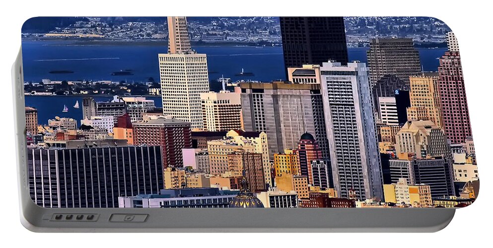  San Francisco Portable Battery Charger featuring the photograph San Francisco by Camille Lopez