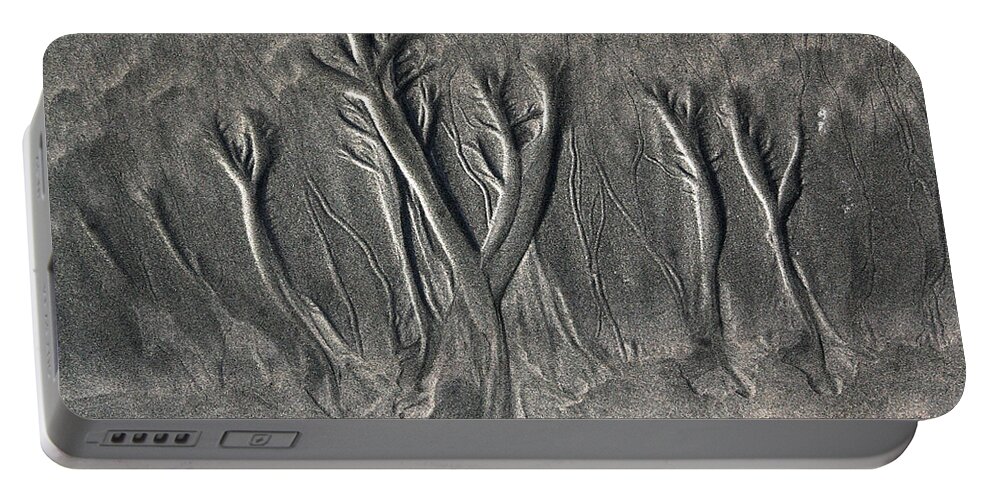 Sand Portable Battery Charger featuring the photograph Sand Trees by Alicia Kent