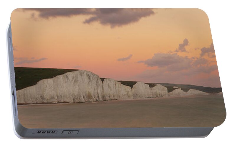 Photography Portable Battery Charger featuring the photograph Scenic View Of Coastline, Seven by Panoramic Images