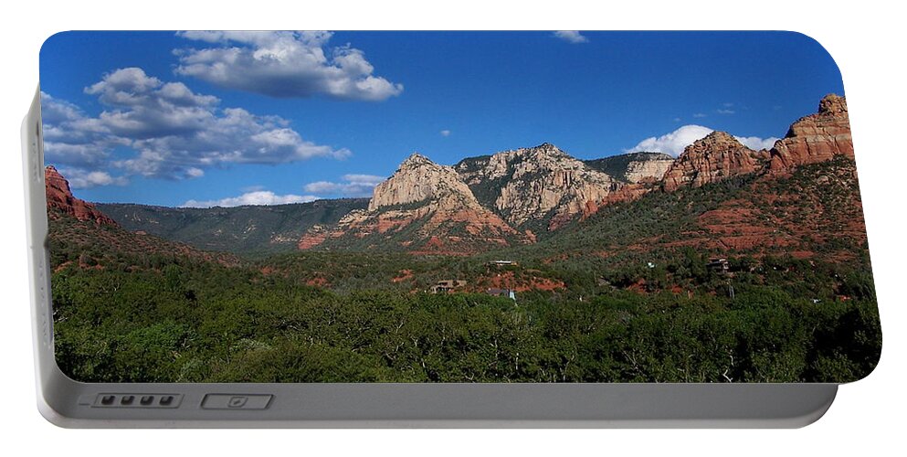 Valley Portable Battery Charger featuring the photograph Sedona-3 by Dean Ferreira