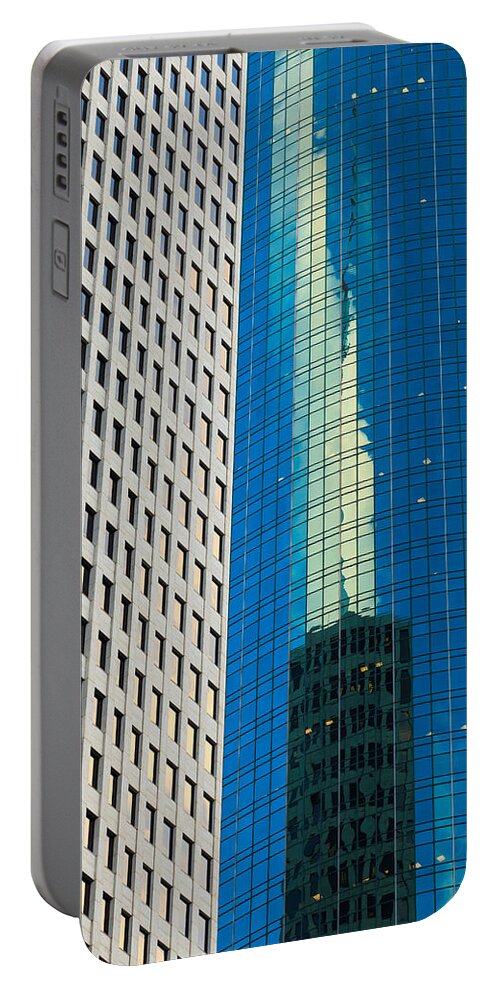 Architecture Portable Battery Charger featuring the photograph Side by Side by Raul Rodriguez