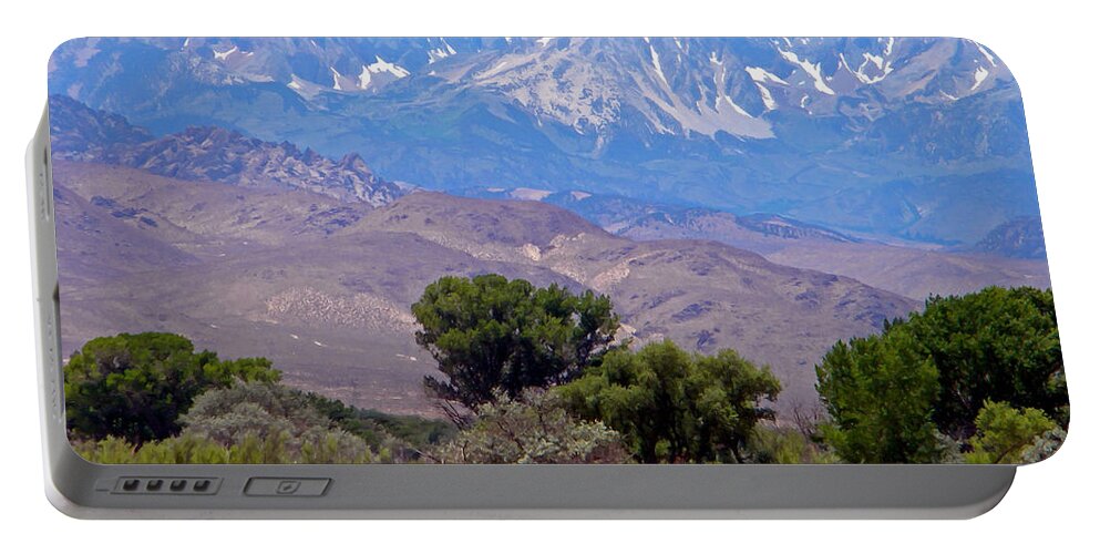 Sierra Portable Battery Charger featuring the photograph Sierra Nevada Vista by Frank Wilson
