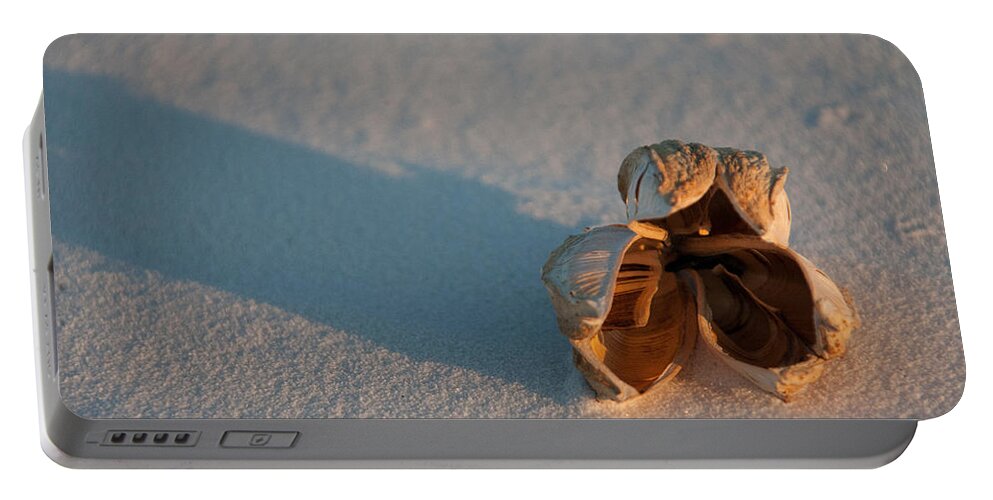 White Sands National Monument Portable Battery Charger featuring the photograph Silence by Ralf Kaiser