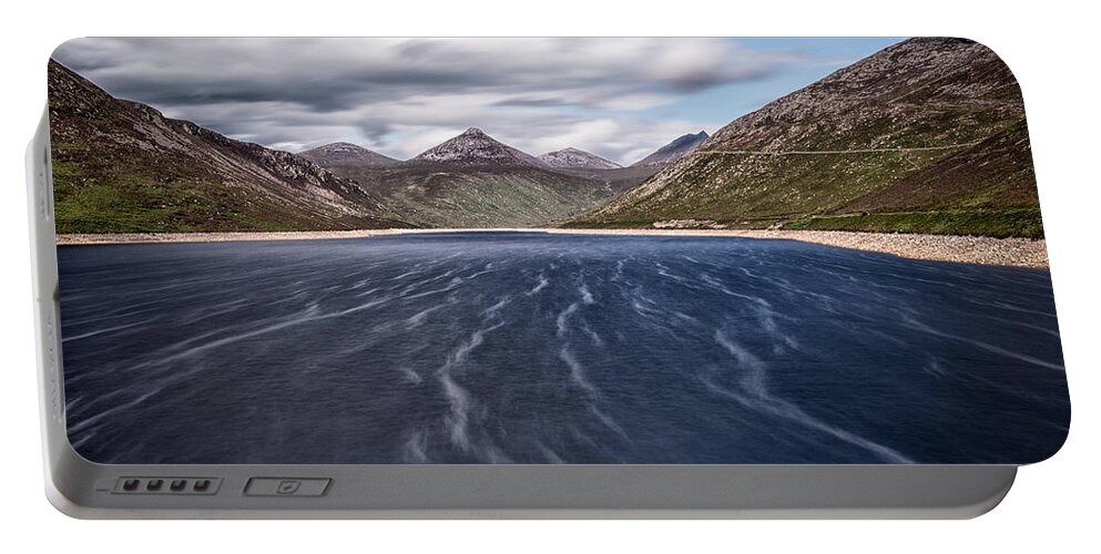 Silent Valley Portable Battery Charger featuring the photograph Silent Valley 1 by Nigel R Bell