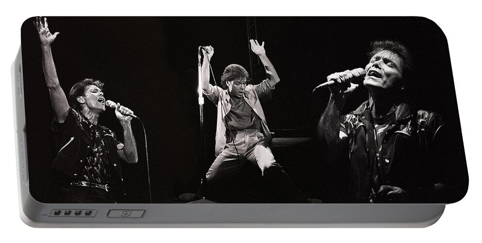 Sir.cliff Richard Portable Battery Charger featuring the photograph Sir. Cliff Richard by Dragan Kudjerski