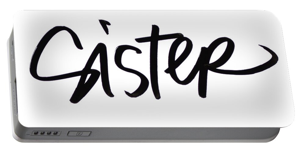 Sister Portable Battery Charger featuring the digital art Sister by Sd Graphics Studio