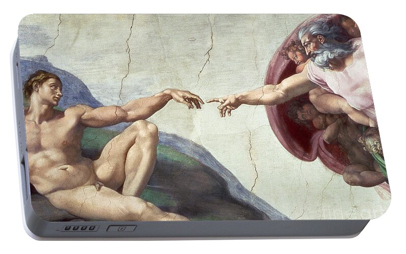 Sistine Chapel Ceiling Portable Battery Charger