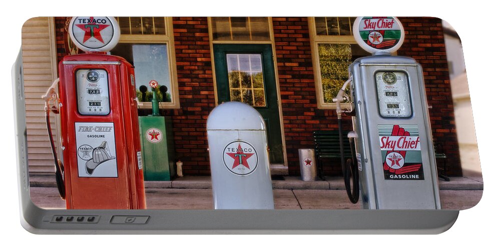 Texaco Portable Battery Charger featuring the photograph Sky Chief  by Mary Machare