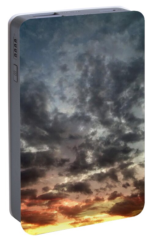 Sky Portable Battery Charger featuring the photograph Sky Moods - Spectrum by Glenn McCarthy Art and Photography