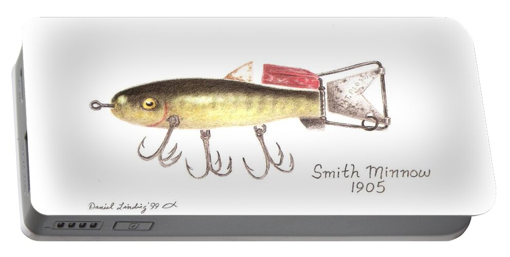 Smith Minnow 1905 Portable Battery Charger by Daniel Lindvig - Pixels