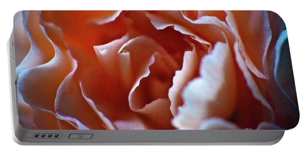 Flower Portable Battery Charger featuring the photograph Soft Petals by Ron Roberts