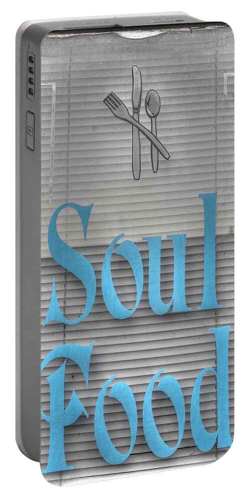 Soul Food Portable Battery Charger featuring the photograph Soul Food by Jane Linders
