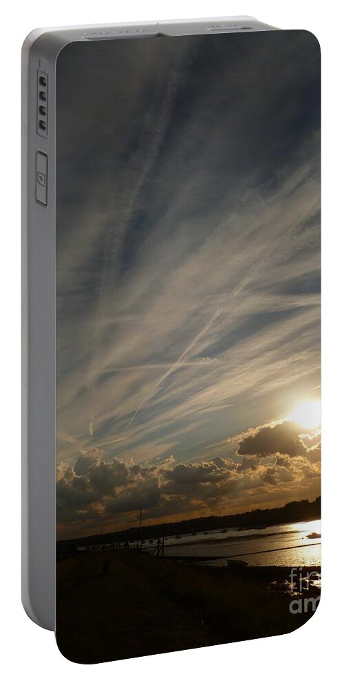 Spirits Portable Battery Charger featuring the photograph Spirits Flying In The Sky by Vicki Spindler