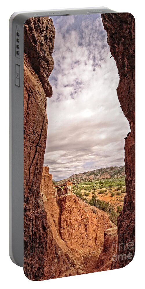 Art Portable Battery Charger featuring the photograph Spiritual Rebirth by Charles Dobbs