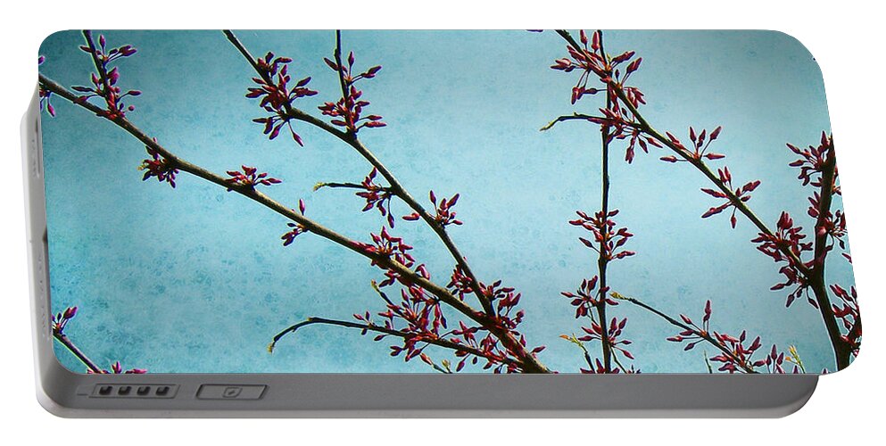 Spring Portable Battery Charger featuring the photograph Spring Buds by Lee Owenby