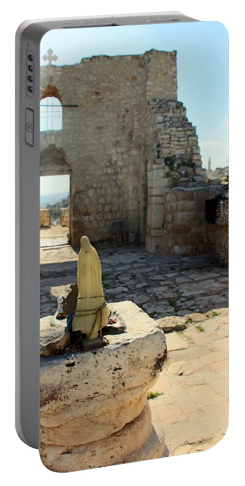 4th Portable Battery Charger featuring the photograph St George Church by Munir Alawi