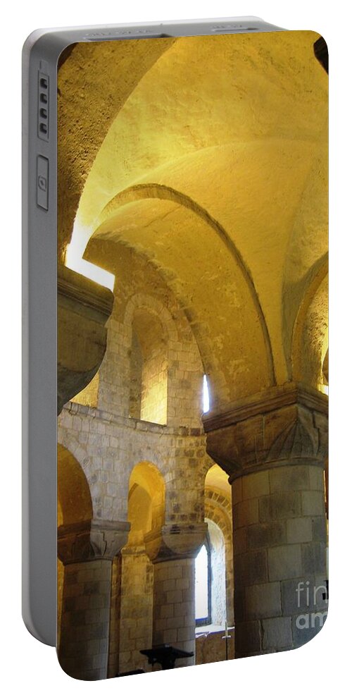 St. John's Chapel Portable Battery Charger featuring the photograph St. John's Chapel by Denise Railey