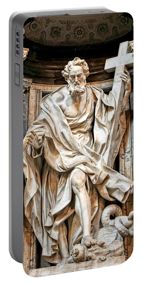  Portable Battery Charger featuring the photograph Statue by Bill Howard