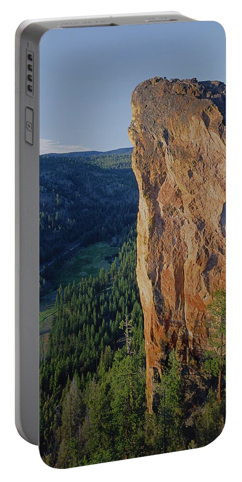 1a5719 Portable Battery Charger featuring the photograph 1A5719 Steins Pillar Oregon by Ed Cooper Photography