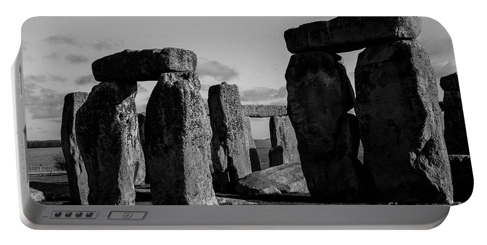 Stonehenge Portable Battery Charger featuring the photograph Stonehenge by SnapHound Photography